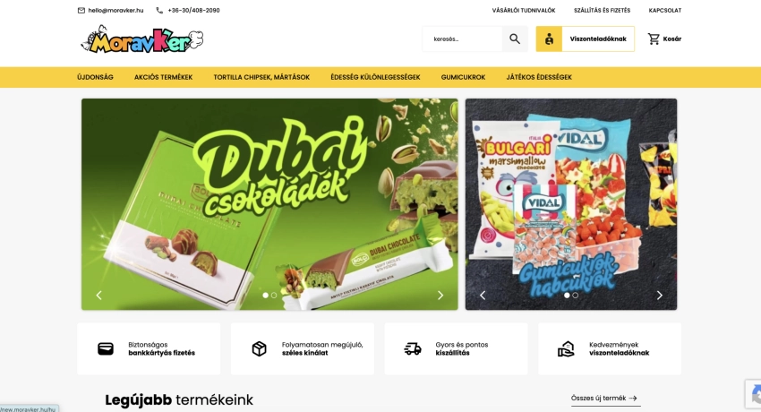 Új külső, stabilabb rendszer – Megújult a webshopunk!