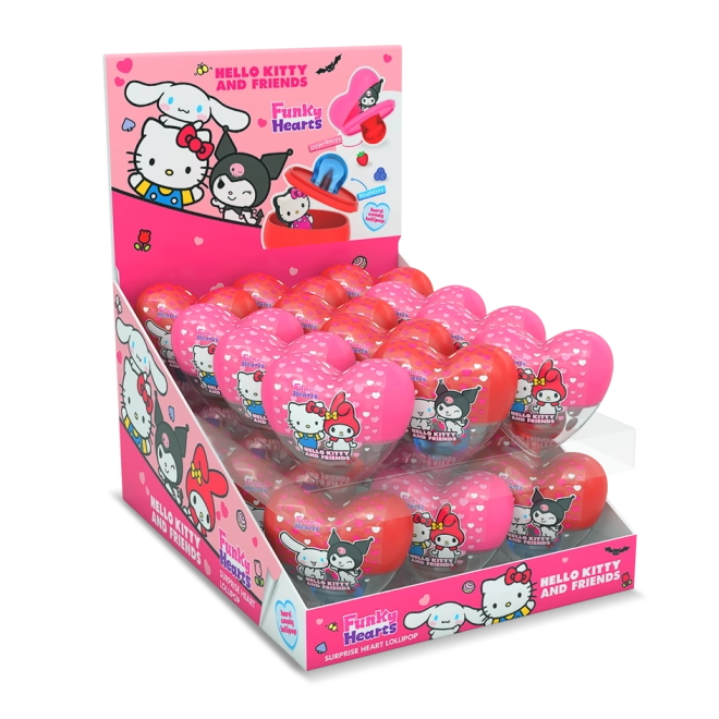 Funky Hearts Hello Kitty