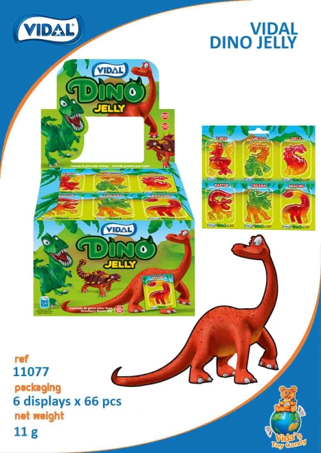 Vidal Dino Jelly