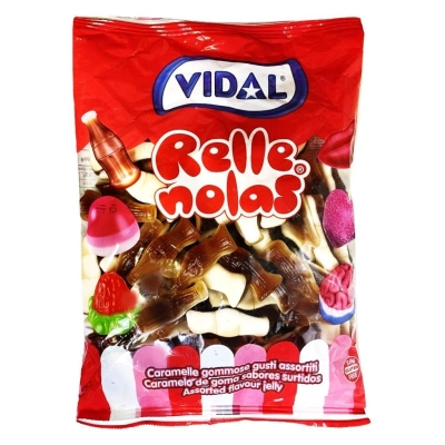 Vidal Töltött Kólás Üveg 1KG