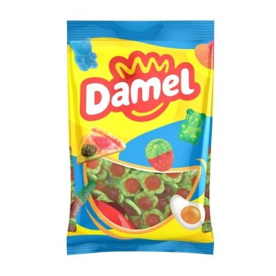 Damel Töltött Eper Gumicukor 1KG