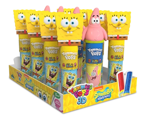 3D Yammiez Pops Spongebob