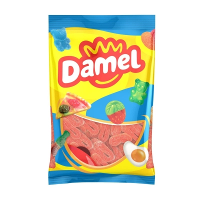 Damel Strawberry Rings Jelly 1KG