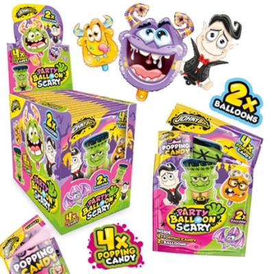 Johny Bee Party Ballon Scary