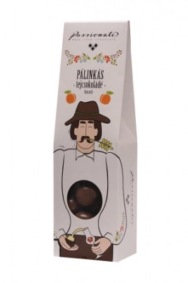 Passionate Pálinkás Tejcsokoládé BonBon Barackpálinkával 80g