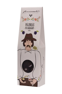 Passionate Pálinkás Étcsokoládé BonBon Szilvapálinkával 80g