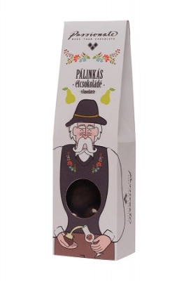 Passionate Pálinkás Étcsokoládé BonBon Vilmoskörte Pálinkával 80g