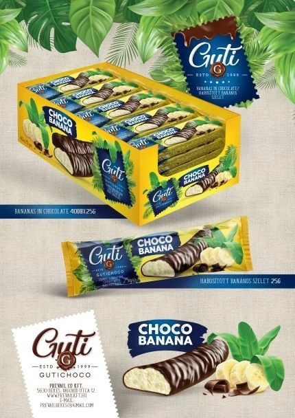 Gutichoco Banán Szelet 25g