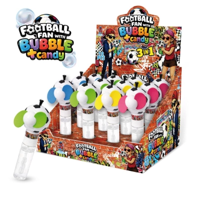 Football Fan With Bubble